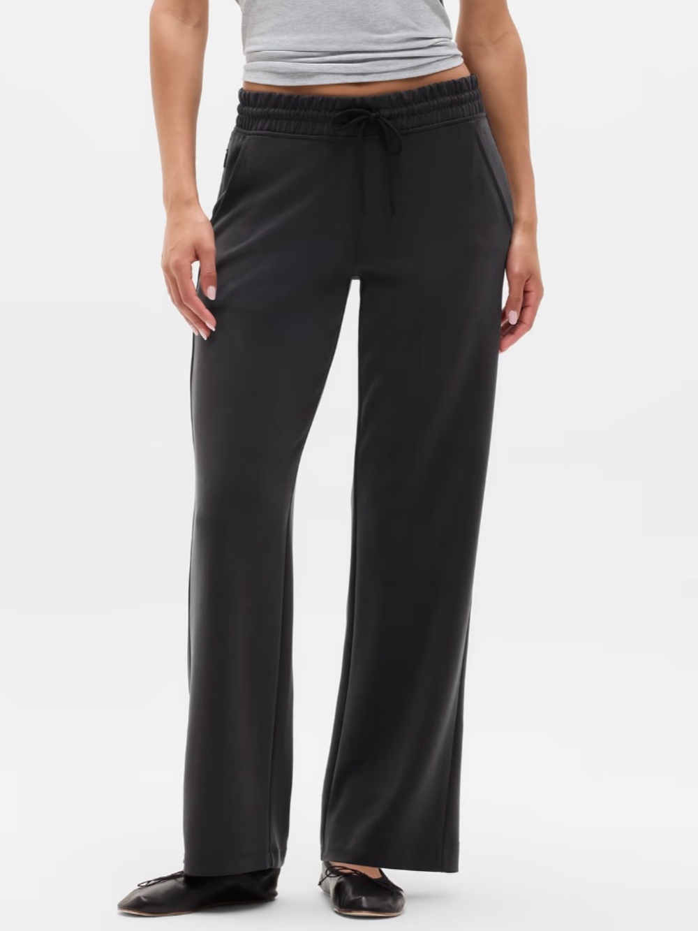 Athleta Seasoft Mid Rise Straight Pant NWOT
